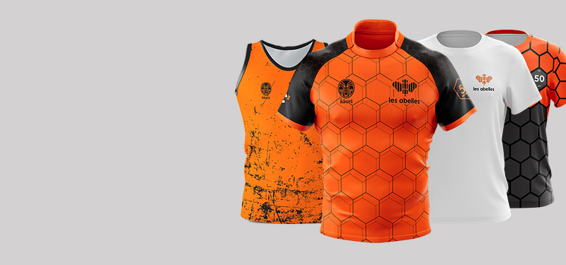Diseño camisetas rugby - Ropa personalizada Equipos deportivos